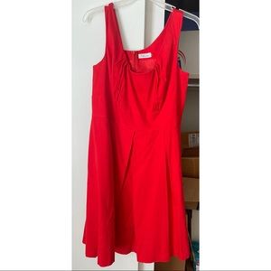 Calvin Klein Red Dress